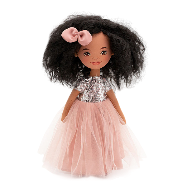 Tina In A Pink Dress With Sequins 32